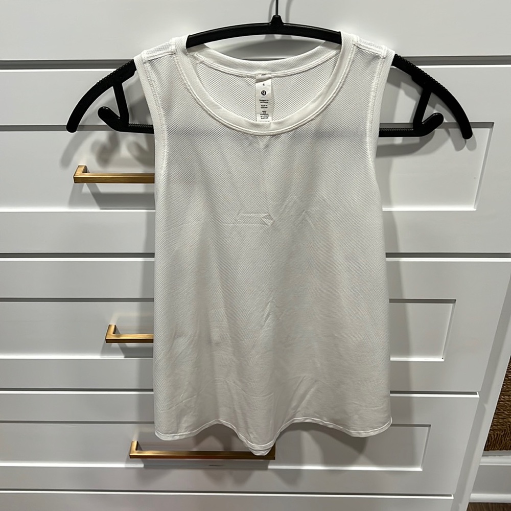 High neck running and training tank